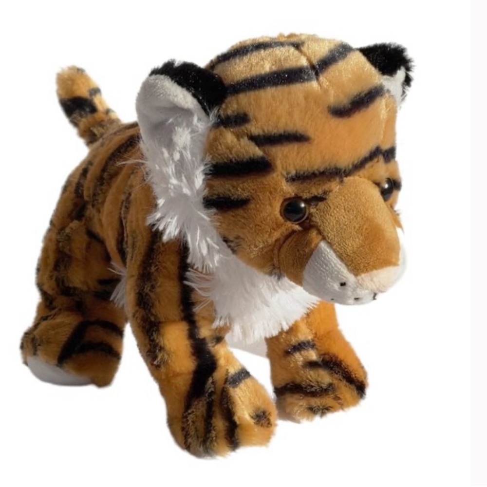 NWT Burton Bengal Tiger stripes Cub Plush soft stuffed animal toy jungle kids
